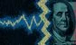 lightning bolt striking 100 dollar bill